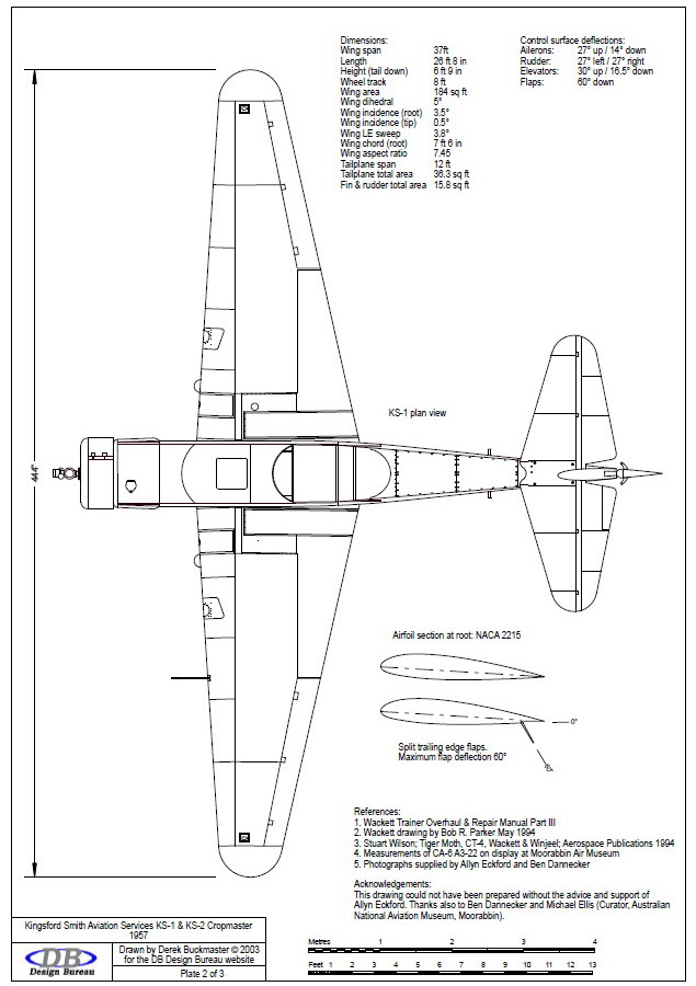 Plate 2a CAC Wirraway wing stations
